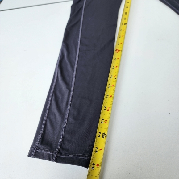 Women's  Full Length Yoga Lounge Leggings Stretch Charcoal Gray Sz S - Picture 4 of 9